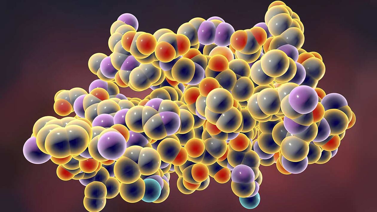 Le modèle d'insuline est une hormone grâce à laquelle le corps abandonne le glucose